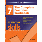 Excel Essential Skills - The Complete Fractions Workbook Year 7 