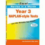 Excel Revise in a Month - Year 3 NAPLAN*-style Tests 