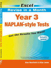 Excel Revise in a Month - Year 3 NAPLAN*-style Tests 