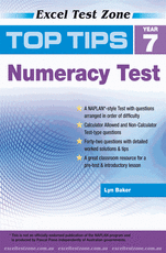 Excel Test Zone - Top Tips - NAPLAN*-style Year 7 Numeracy Tests 