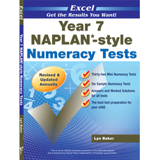 Excel - Year 7 NAPLAN*-style Numeracy Tests 