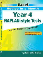 Excel Revise in a Month - Year 4 NAPLAN*-style Tests 