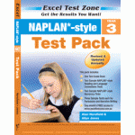 Excel Test Zone - NAPLAN*-style Year 3 Test Pack 