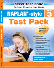Excel Test Zone - NAPLAN*-style Year 3 Test Pack 