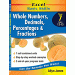 Excel Basic Skills - Whole Numbers, Decimals, Percentages and Fractions Year 7 