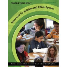 Words Their Way Word Sorts for Syllables and Affixes Spellers (2e)