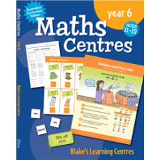 Blake's Learning Centres - Australian Curriculum Edition - Maths Centres - Year 6